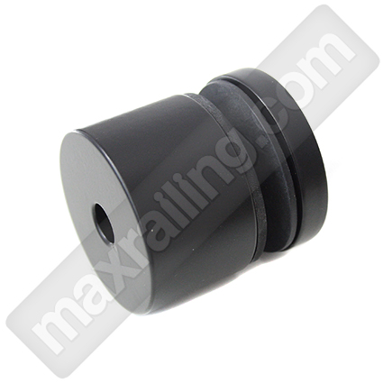 Styklodyrjach black cheren mat Ф50mm. Стъклодържач черен мат Ф50мм.